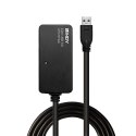 Lindy 43159 huby i koncentratory USB 3.2 Gen 1 (3.1 Gen 1) Type-A 5000 Mbit/s Czarny