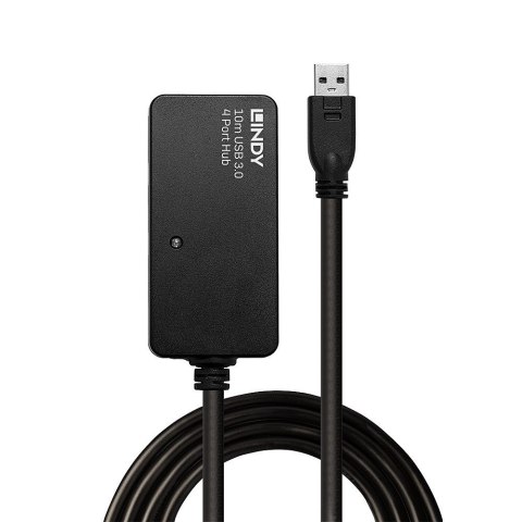 Lindy 43159 huby i koncentratory USB 3.2 Gen 1 (3.1 Gen 1) Type-A 5000 Mbit/s Czarny Lindy 43159 huby i koncentratory USB 3.2 Gen 1 (3.1 Gen 1) Type-A 5000 Mbit/s Czarny