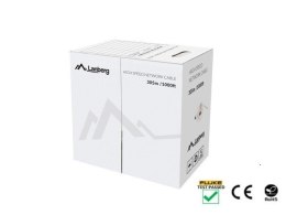 Lanberg LCU5-12CU-0305-G kabel sieciowy Zielony 305 m Cat5e U/UTP (UTP)