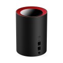 Cudy M3000 Dual-band (2.4 GHz/5 GHz) Wi-Fi 6 (802.11ax) Czarny, Czerwony 1 Wewnętrzny