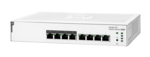 Aruba Instant On 1830 8G 4p Class4 PoE 65W Zarządzany L2 Gigabit Ethernet (10/100/1000) Obsługa PoE 1U Aruba Instant On 1830 8G 4p Class4 PoE 65W Zarządzany L2 Gigabit Ethernet (10/100/1000) Obsługa PoE 1U