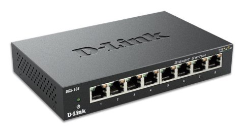D-Link DGS-108 Czarny D-Link DGS-108 Czarny