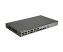 FiberHome S4820-28T-X-PE-AC łącza sieciowe Zarządzany L2/L3 Gigabit Ethernet (10/100/1000) Obsługa PoE 1U Czarny, Szary