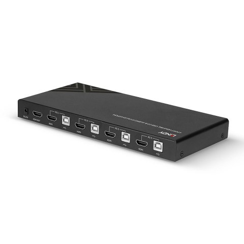 Lindy 32810 przełącznik KVM Czarny Lindy 32810 przełącznik KVM Czarny