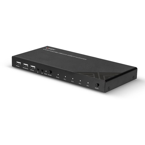 Lindy 32810 przełącznik KVM Czarny Lindy 32810 przełącznik KVM Czarny