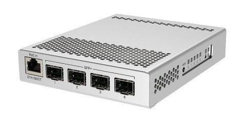 Mikrotik CRS305-1G-4S+IN łącza sieciowe Zarządzany Gigabit Ethernet (10/100/1000) Obsługa PoE Biały Mikrotik CRS305-1G-4S+IN łącza sieciowe Zarządzany Gigabit Ethernet (10/100/1000) Obsługa PoE Biały