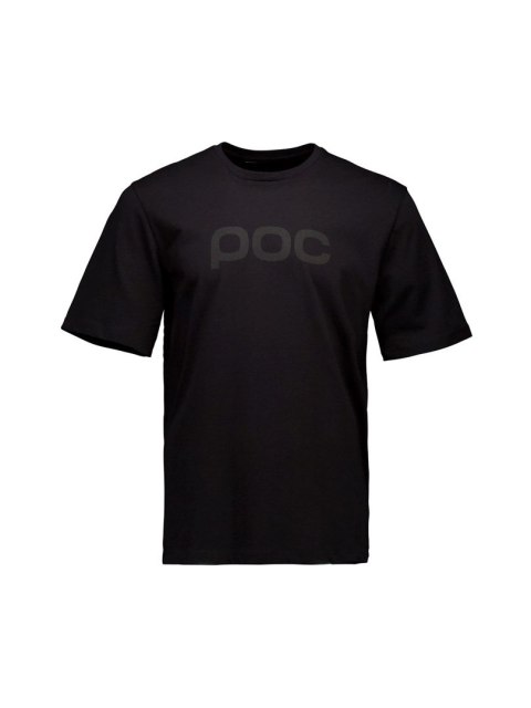 Koszulka bawełniana POC Tee - uranium black rozmiar: L