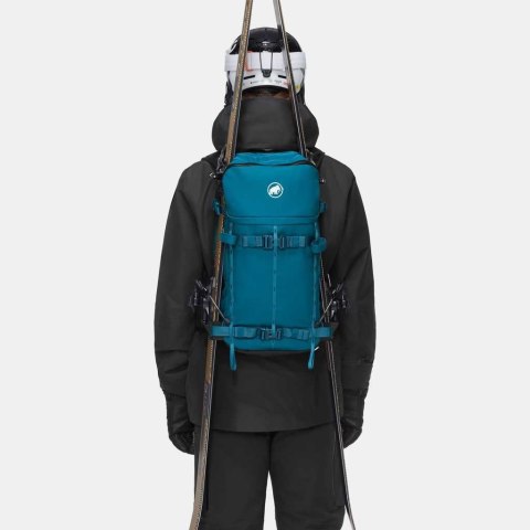 Plecak narciarski Mammut Nirvana 28 - mammut red/black Plecak narciarski Mammut Nirvana 28 - mammut red/black