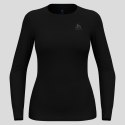 Termoaktywna bluza damska Odlo Active Warm Eco Crew Neck LS - black