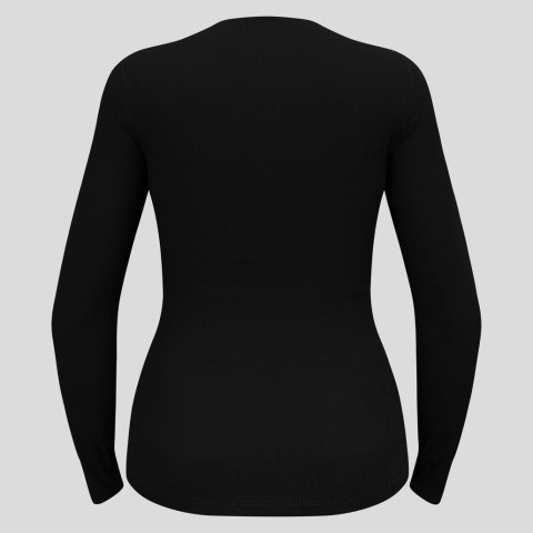 Termoaktywna bluza damska Odlo Active Warm Eco Crew Neck LS - black Termoaktywna bluza damska Odlo Active Warm Eco Crew Neck LS - black