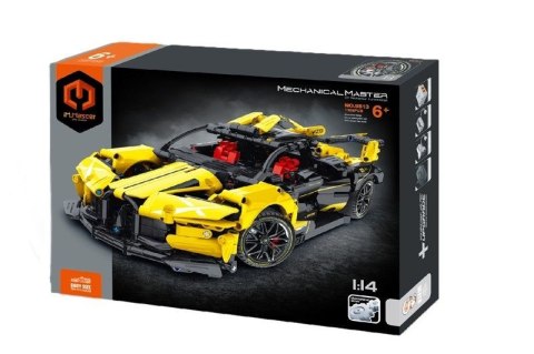 IM.MASTER model 1:14 auto żółte 1103el 9813 IM.MASTER model 1:14 auto żółte 1103el 9813
