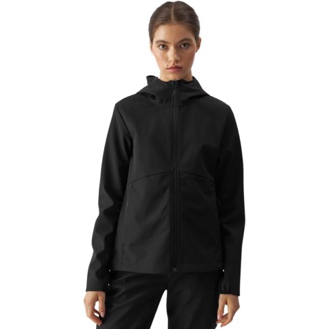 Kurtka damska softshell 4F F285 głęboka czerń 4FWAW24TSOFF285 20S XL Kurtka damska softshell 4F F285 głęboka czerń 4FWAW24TSOFF285 20S XL
