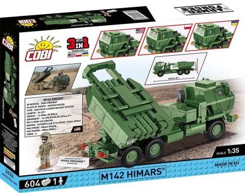 COBI 2626 Armed Forces M142 HIMARS 621 klocków COBI 2626 Armed Forces M142 HIMARS 621 klocków