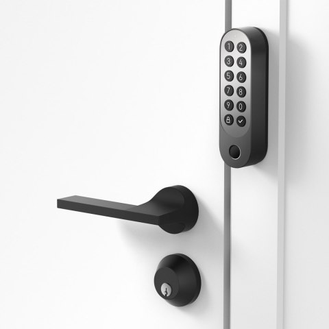 Aqara Smart Lock U200 Kit Czarny | Inteligentny zamek do drzwi | HomeKit, Thread, Bluetooth 5.1, NFC Aqara Smart Lock U200 Kit Czarny | Inteligentny zamek do drzwi | HomeKit, Thread, Bluetooth 5.1, NFC