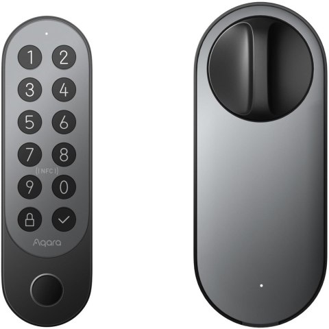Aqara Smart Lock U200 Kit Czarny | Inteligentny zamek do drzwi | HomeKit, Thread, Bluetooth 5.1, NFC Aqara Smart Lock U200 Kit Czarny | Inteligentny zamek do drzwi | HomeKit, Thread, Bluetooth 5.1, NFC