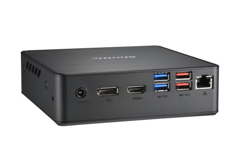 Shuttle NC40U komputer typu barebone 0.84L sized PC Czarny 7305 Intel SoC 1,1 GHz Shuttle NC40U komputer typu barebone 0.84L sized PC Czarny 7305 Intel SoC 1,1 GHz