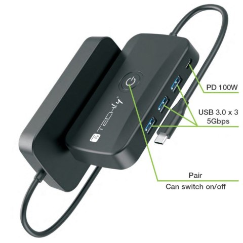Bezprzewodowy transmiter obrazu USB-C do HDMI Bezprzewodowy transmiter obrazu USB-C do HDMI