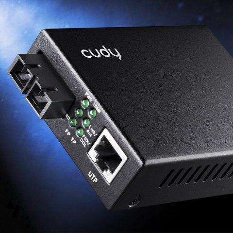 CUDY MC100SA-20 Media konwerter SFP/Ethernet CUDY MC100SA-20 Media konwerter SFP/Ethernet