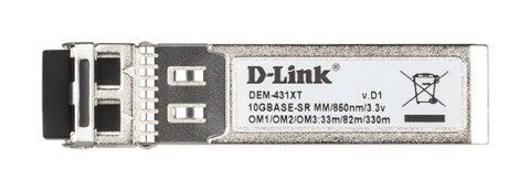 D-LINK DEM-431XT 10GBase-SR SFP+Transceiver,80/300m D-LINK DEM-431XT 10GBase-SR SFP+Transceiver,80/300m