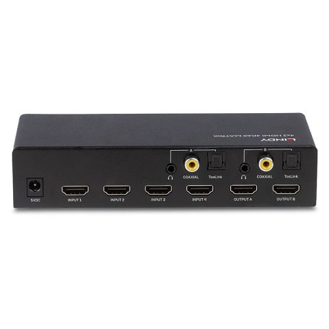 Lindy 38084 przełącznik macierzy Przełącznik matrycowy AV Lindy 38084 przełącznik macierzy Przełącznik matrycowy AV