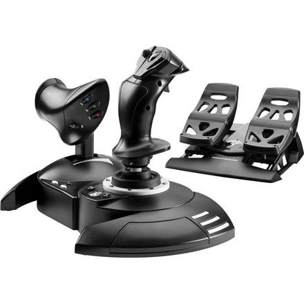 Thrustmaster T.Flight Full Kit X Czarny USB Joystick Analogowa/Cyfrowa PC, Xbox Thrustmaster T.Flight Full Kit X Czarny USB Joystick Analogowa/Cyfrowa PC, Xbox