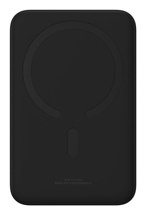 BASEUS POWERBANK MAGNETIC MINI 20000MAH (CZARNY) BASEUS POWERBANK MAGNETIC MINI 20000MAH (CZARNY)