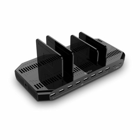 Lindy 73435 ładowarka do urządzeń przenośnych Smartfon, Tablet Czarny Prąd przemienny Szybkie ładowanie Wewnętrzna Lindy 73435 ładowarka do urządzeń przenośnych Smartfon, Tablet Czarny Prąd przemienny Szybkie ładowanie Wewnętrzna
