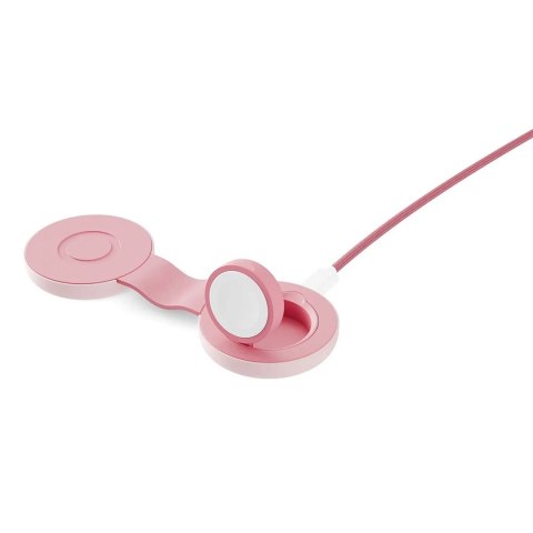Twelve South ButterFly SE - ładowarka bezprzewodowa Qi2 do dwóch urządzeń kompatybilna z MagSafe, kabel USB-C w zestawie (pink) Twelve South ButterFly SE - ładowarka bezprzewodowa Qi2 do dwóch urządzeń kompatybilna z MagSafe, kabel USB-C w zestawie (pink)