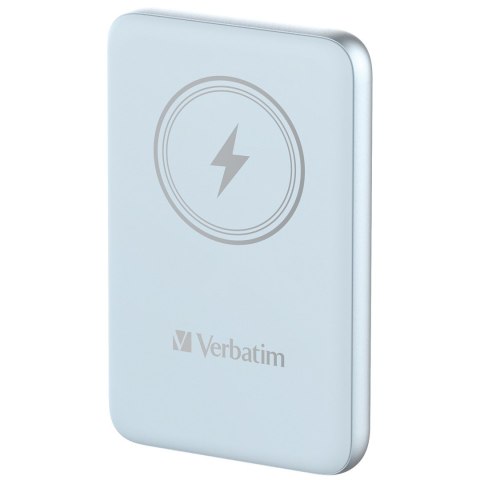 Verbatim Charge 'n' Go Litowo-polimerowy (LiPo) 10000 mAh Bezprzewodowe ładowanie Niebieski Verbatim Charge 'n' Go Litowo-polimerowy (LiPo) 10000 mAh Bezprzewodowe ładowanie Niebieski
