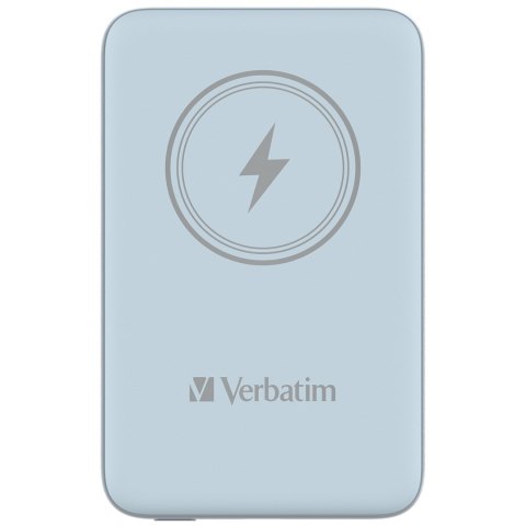Verbatim Charge 'n' Go Litowo-polimerowy (LiPo) 10000 mAh Bezprzewodowe ładowanie Niebieski Verbatim Charge 'n' Go Litowo-polimerowy (LiPo) 10000 mAh Bezprzewodowe ładowanie Niebieski