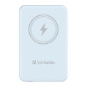 Verbatim Charge 'n' Go Litowo-polimerowy (LiPo) 10000 mAh Bezprzewodowe ładowanie Niebieski