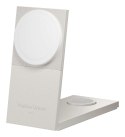 Bezprzewodowa ładowarka Qi2 15W do trzech urządzeń kompatybilna z MagSafe (sandstone)