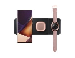 Samsung EP-P6300 Zestaw słuchawkowy, Smartfon, Smartwatch Czarny USB Bezprzewodowe ładowanie Szybkie ładowanie Wewnętrzna