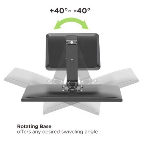 Techly ICA-LCD 35TS uchwyt / stojak do monitorów 81,3 cm (32") Biurko Czarny Techly ICA-LCD 35TS uchwyt / stojak do monitorów 81,3 cm (32") Biurko Czarny