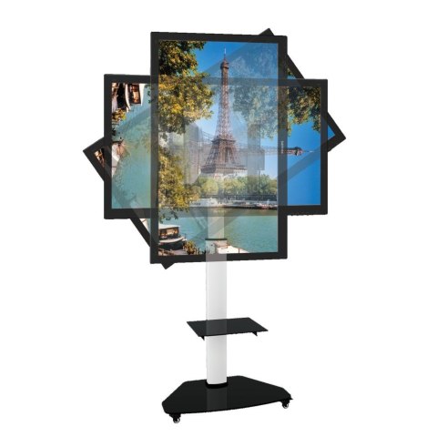 Techly ICA-TR3WH uchwyt do tablic informacyjnych 177,8 cm (70") Biały Techly ICA-TR3WH uchwyt do tablic informacyjnych 177,8 cm (70") Biały