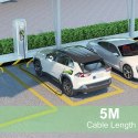Qoltec 52473 kabel do ładowania pojazdów elektrycznych Czarny Typ 2 5 m