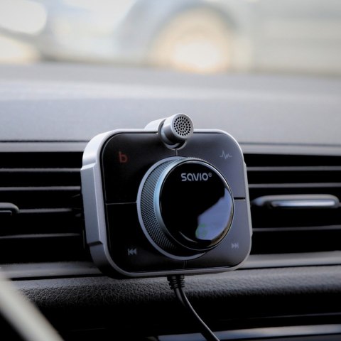 SAVIO TR-14 TRANSMITER SAMOCHODOWY FM Z BLUETOOTH I ŁADOWARKĄ,QUICK CHARGE 3.0 I POWER DELIVERY, RED. SZUMÓW SAVIO TR-14 TRANSMITER SAMOCHODOWY FM Z BLUETOOTH I ŁADOWARKĄ,QUICK CHARGE 3.0 I POWER DELIVERY, RED. SZUMÓW