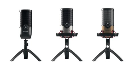 CHERRY UM 9.0 PRO RGB Czarny, Miedziany Mikrofon stołowy