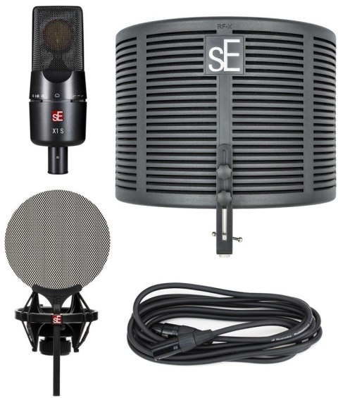SE Electronics X1 S Studio Bundle Czarny Mikrofon studyjny SE Electronics X1 S Studio Bundle Czarny Mikrofon studyjny