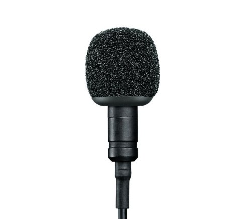 Shure MVL Czarny Mikrofon Lavalier/lapel Shure MVL Czarny Mikrofon Lavalier/lapel