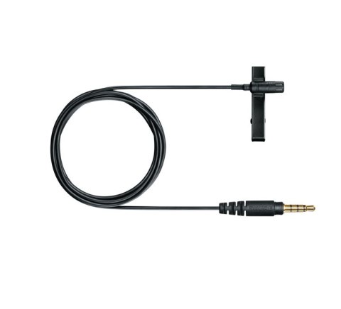 Shure MVL Czarny Mikrofon Lavalier/lapel Shure MVL Czarny Mikrofon Lavalier/lapel