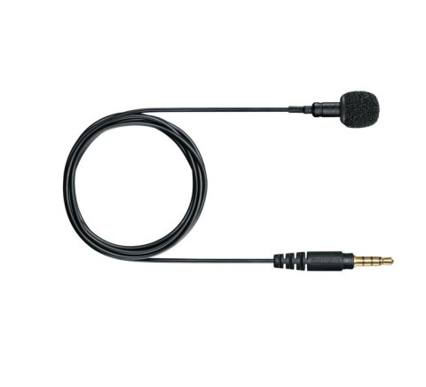 Shure MVL Czarny Mikrofon Lavalier/lapel Shure MVL Czarny Mikrofon Lavalier/lapel