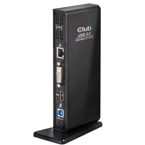 CLUB3D SenseVision USB3.0 Dual Display Docking Station CLUB3D SenseVision USB3.0 Dual Display Docking Station
