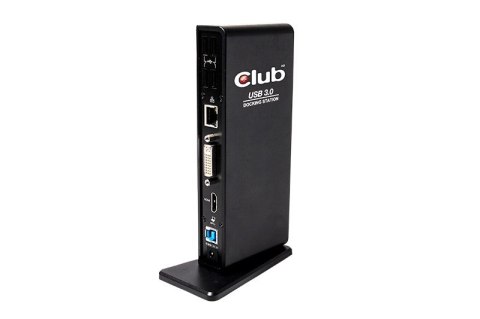 CLUB3D SenseVision USB3.0 Dual Display Docking Station CLUB3D SenseVision USB3.0 Dual Display Docking Station