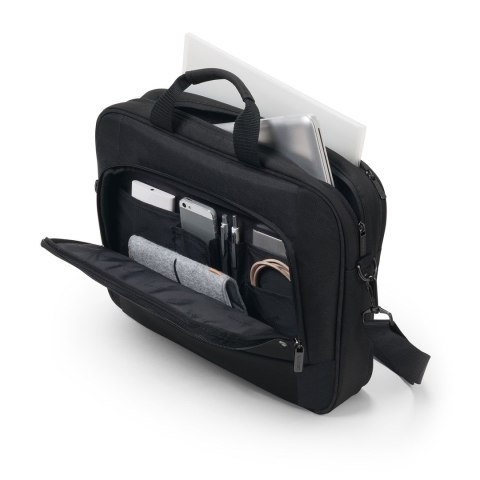 DICOTA Eco Top Traveller BASE 39,6 cm (15.6") Torba ładowana od góry Czarny DICOTA Eco Top Traveller BASE 39,6 cm (15.6") Torba ładowana od góry Czarny