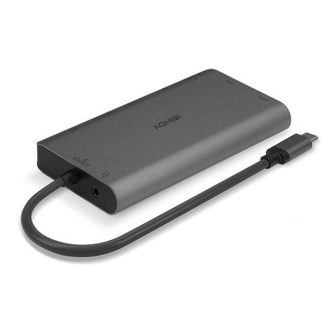 Lindy 43323 stacja dokująca Przewodowa USB 3.2 Gen 1 (3.1 Gen 1) Type-C Czarny, Szary Lindy 43323 stacja dokująca Przewodowa USB 3.2 Gen 1 (3.1 Gen 1) Type-C Czarny, Szary