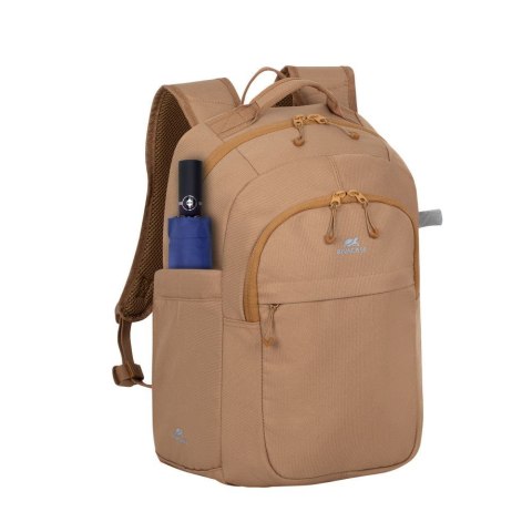 Plecak do notebooka 14" RIVACASE Aviva, beżowy, miejski, 16L, z materiału wodoodpornego Plecak do notebooka 14" RIVACASE Aviva, beżowy, miejski, 16L, z materiału wodoodpornego