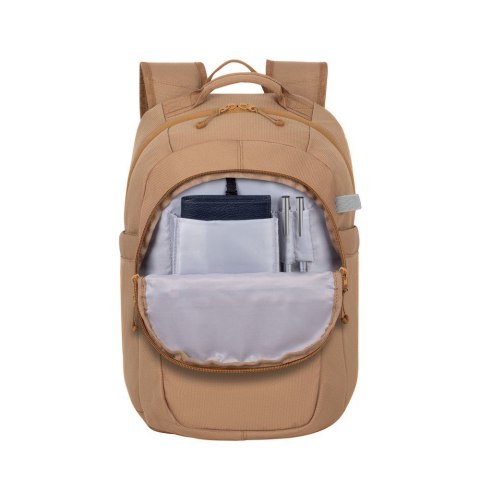Plecak do notebooka 14" RIVACASE Aviva, beżowy, miejski, 16L, z materiału wodoodpornego Plecak do notebooka 14" RIVACASE Aviva, beżowy, miejski, 16L, z materiału wodoodpornego