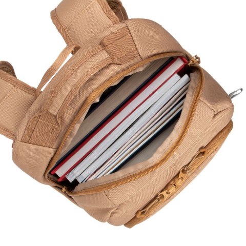 Plecak do notebooka 14" RIVACASE Aviva, beżowy, miejski, 16L, z materiału wodoodpornego Plecak do notebooka 14" RIVACASE Aviva, beżowy, miejski, 16L, z materiału wodoodpornego