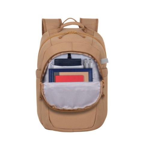 Plecak do notebooka 14" RIVACASE Aviva, beżowy, miejski, 16L, z materiału wodoodpornego Plecak do notebooka 14" RIVACASE Aviva, beżowy, miejski, 16L, z materiału wodoodpornego